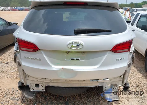 2017 Hyundai Santa Fe Sport 2.4L from USA, damaged, VIN 5XYZT3LB6HG383834